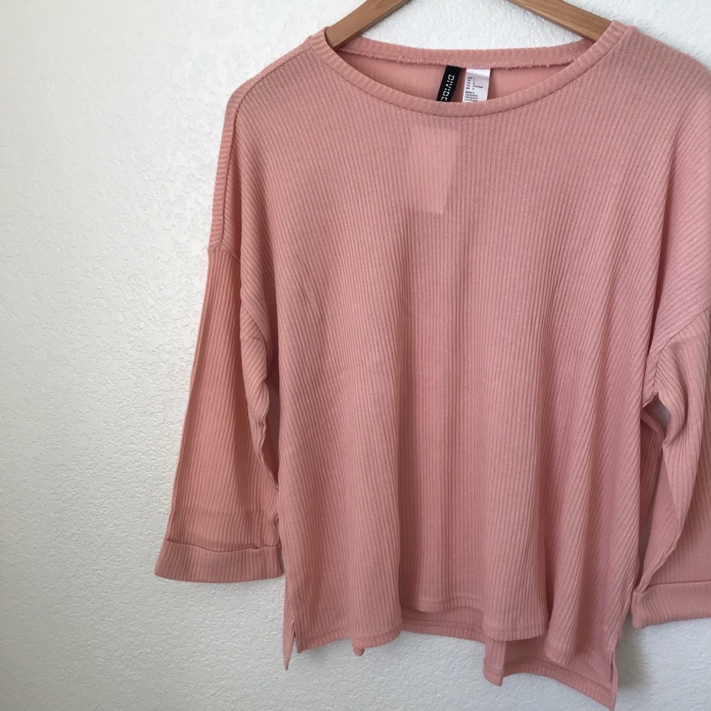 H&M LS Ribbed Sweater Top - Picture 3 of 6